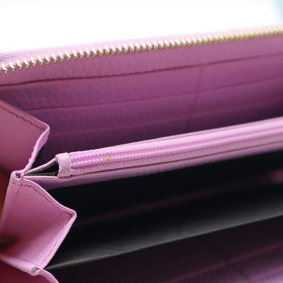 Gucci Bosco Mormont Lilac Long Zip Leather Wallet - Picture 11 of 11